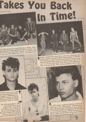 Duran Duran teen magazine clipping takes you back in time BB Bop