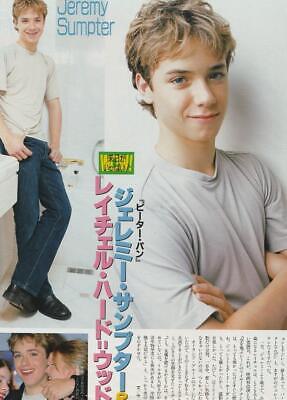 Jeremy Sumpter Lindsay Lohan teen magazine pinup clipping teen idol pix Japan