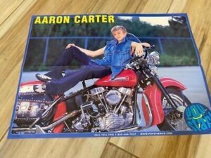 Aaron Carter Nsync teen magazine poster clipping motorcycle Teen Dream Pop Star