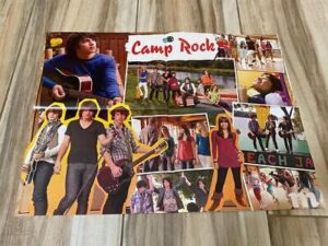 Jonas Brothers Demi Lovato Camp Rock teen magazine poster clipping movie scenes