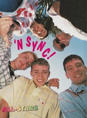 Justin Timberlake Nsync C-note teen magazine pinup clipping EITIW All-stars