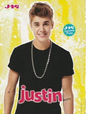 Justin Bieber Louis One Direction magazine pinup clipping teen idols Bop J-14