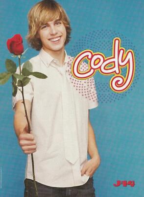 Cody Linley Emma Roberts magazine pinup clipping teen idols Bop Twist Pix