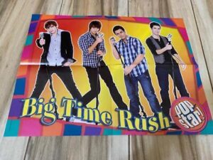 Big Time Rush Taylor Lautner teen magazine poster clipping old mics Pop Star