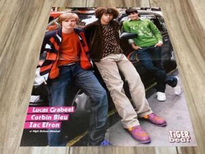 Lucas Grabeel Corbin Bleu Zac Efron Ashley Tisdale teen magazine poster clipping