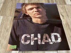 Chad Michael Murray teen magazine poster Chad shirt Tiger Beat