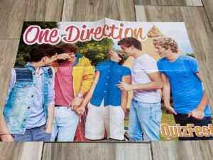 One Direction Selena Gomez teen magazine poster summertime Quizfest
