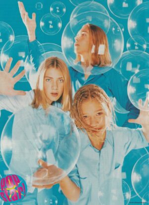Hanson teen magazine pinup bubbles Pop Star