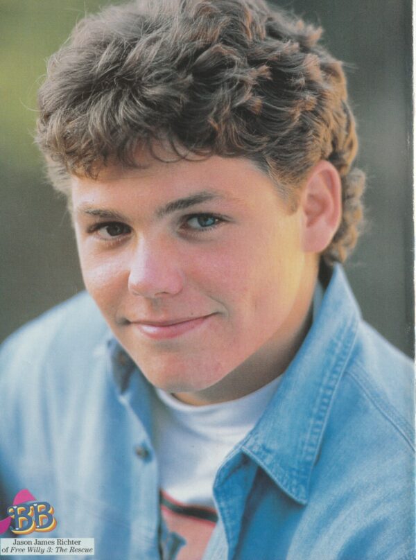 Jason James Richter free willy teen actor