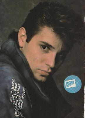 Duran Duran teen magazine magazine pinup clipping close up Bop serious look