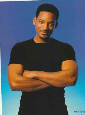 Will Smith teen magazine magazine pinup clipping Japan pix muscles crossed arms