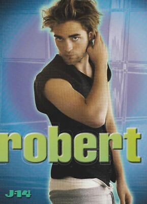 Robert Pattinson teen magazine magazine pinup clipping Twilight muscles hot J-14