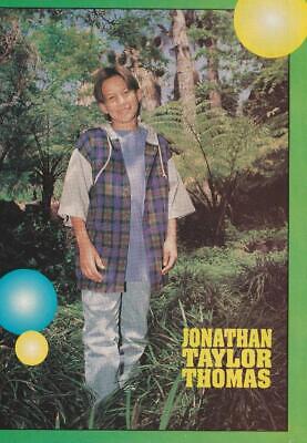 Jonathan Taylor Thomas teen magazine magazine pinup clipping Full body jungle