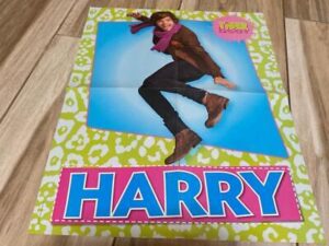 Harry Styles Justin Bieber teen magazine magazine poster One Direction scarf Bop