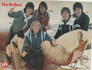 Bay City Rollers teen magazine pinup Sleigh ride