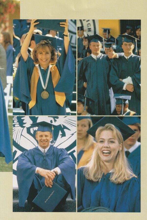 Beverly Hills 90210 graduation day