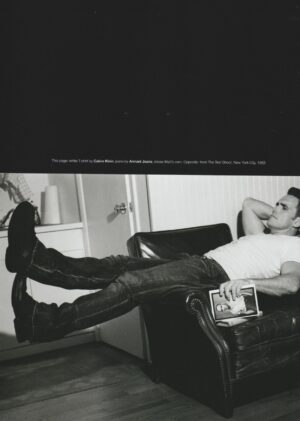 Matt Dillon teen magazine pinup lazy boy chair laying down hot