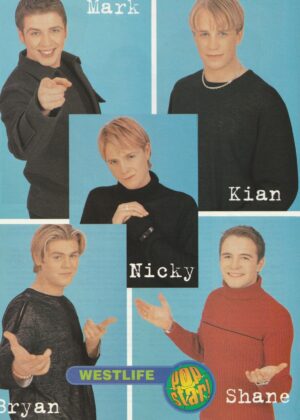 Westlife teen magazine pinup solo pics Pop Star