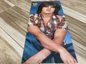 Bay City Rollers teen magazine poster double sided arms 16 mag hot pix