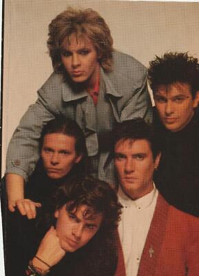 John Taylor teen magazine pinup clipping Duran Duran double sided pix Bop
