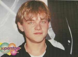 Leonardo Dicaprio teen magazine pinup clipping Titanic Superteen close up 8x10