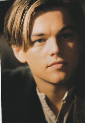 Leonardo Dicaprio teen magazine pinup clipping Blood Diamond Japan Bop young