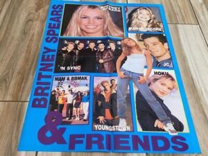 Nsync BBMAK Britney Spears Mandy Moore teen magazine poster clipping Bop