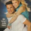 Jessica Simpson Nick Lachey 98 Degrees teen magazine pinup clipping Tiger Beat