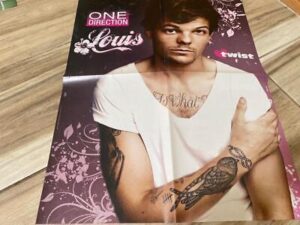 Louis Tomlinson Zayn Malik teen magazine poster magazine clipping One Direction