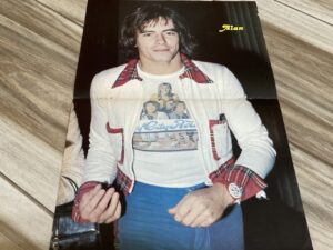 Bay City Rollers teen magazine poster shirtless Teen Machine