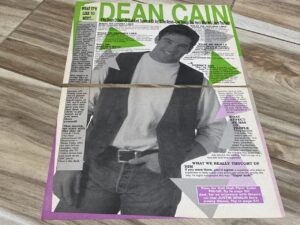 Dean Cain teen magazine clipping Clark Kent 16 magazine head to toe