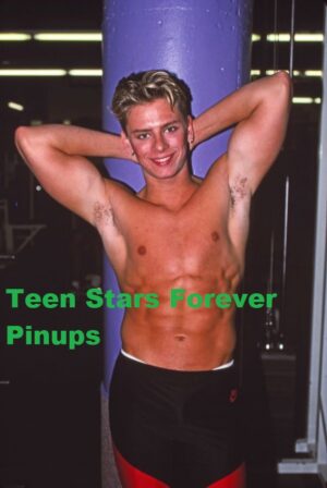 Jeremy Jordan 4×6 or 8×10 photo vintage shirtless sexy pose armpits 90's teen idols