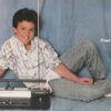 Shane Conrad Chris Conrad Fred Savage teen magazine pinup brothers black shirts - Image 2