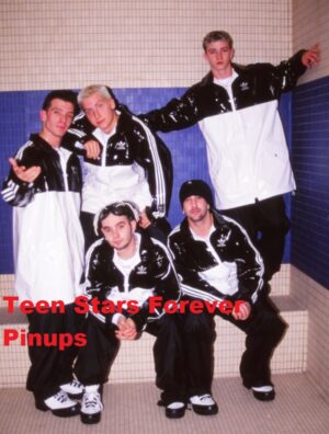 Nsync 4x6 or 8x10 Photo vintage April 11, 1998 bathroom rare boy band pix sporty