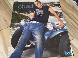 Chad Michael Murray Good Charlotte teen magazine poster clipping car OTH Bop