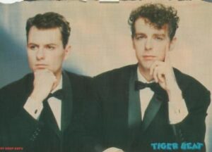 Pet Shop Boys teen magazine pinup clipping Tiger Beat suits Teen Beat 80's pix