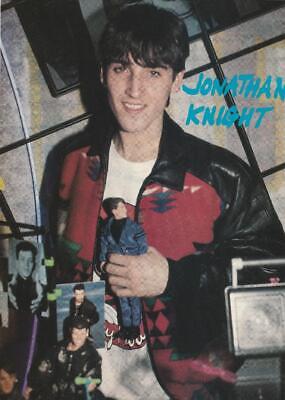 Jonathan Knight teen magazine pinup clipping dolls Teen Machine Bop New Kids