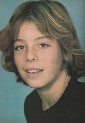 Leif Garrett teen magazine pinup clipping Tiger Beat Bop Teen Beat black shirt