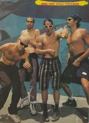 Red Hot Chili Peppers teen magazine pinup clipping shirtless Teen Machine Bop