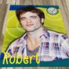 Shailene Woodley Robert Pattinson teen magazine poster yellow shirt Pop Star movie star