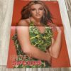 Britney Spears ECHT teen magazine poster green dress Bravo hot princes of pop