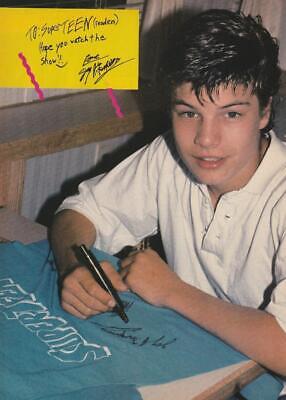 Jay Ferguson teen magazine pinup clipping Superteen autograph shirt pix