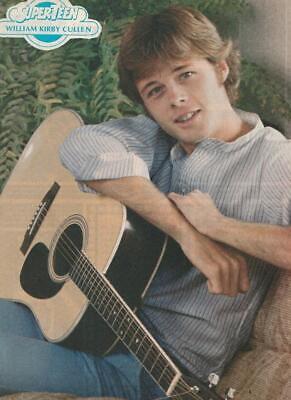 William Kirby Cullen teen magazine pinup clipping Superteen guitar Teen Beat