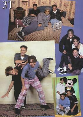 3T Backstreet Boys teen magazine pinup clipping Bop Japan bed Tiger Beat pix