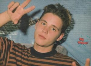 Corey Haim teen magazine pinup clipping peace Big Bopper RIP Bop teen idols