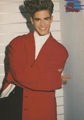 Damon Pampolina The Party teen magazine pinup clipping Big Bopper Bop red jacket