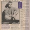 Saved by the Bell New Class Blossom Mark Paul Gosselaar teen magazine clipping Eating Breakfast - Image 2