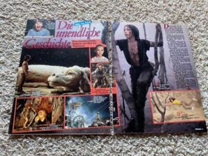 Noah Hathaway teen magazine pinup clipping barefoot Never Ending Story Bravo