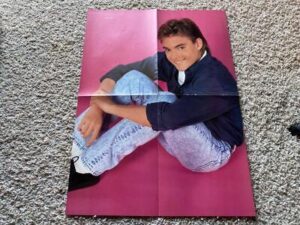 Chad Allen Joey Mcintyre teen magazine poster clipping barefoot New Kids Bop