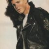 Corey Haim Rick Astley teen magazine pinup clipping Teen Beat pix leather jacket